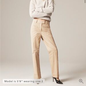 Alex Eagle x J.Crew Stretch Chino Pant 00 NWT